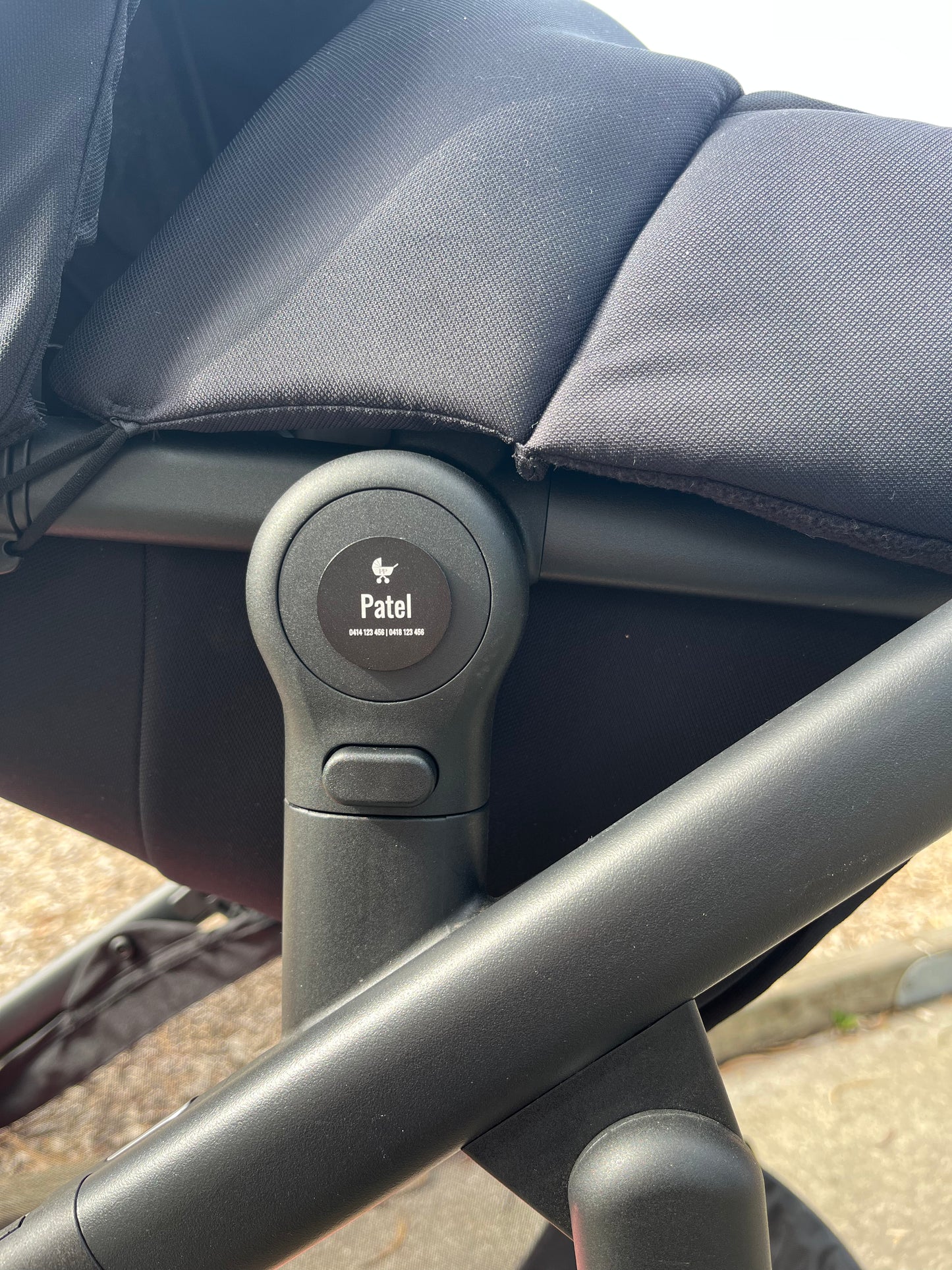 Circle Pram Plate