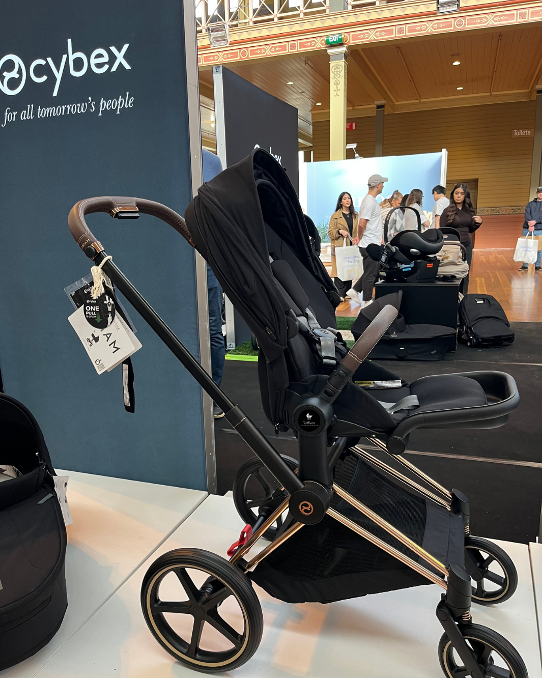 Circle Pram Plate (30mm diameter) (Pre-Order for August Dispatch)
