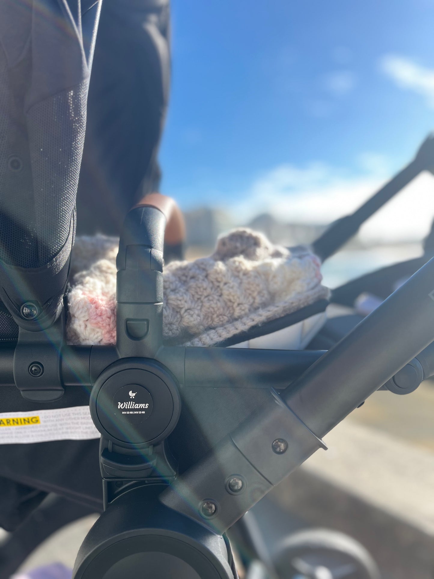 Circle Pram Plate