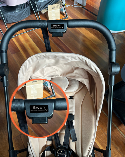 Classic Rectangle Pram Plate (50mm x 20mm) (Pre-Order for August Dispatch)